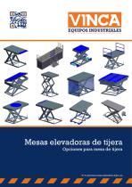 Mesas elevadoras de tijera Opciones para mesa de tijera - 1