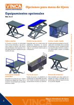 Mesas elevadoras de tijera Opciones para mesa de tijera - 2