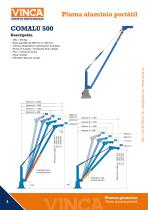 Pluma aluminio portátil Comalu - 4