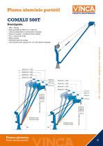 Pluma aluminio portátil Comalu - 5