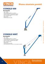 Pluma aluminio portátil Comalu - 6