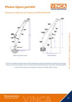 Pluma ligera de aluminio DAVIT - 11