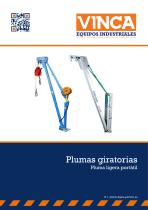 Pluma ligera de aluminio DAVIT - 1