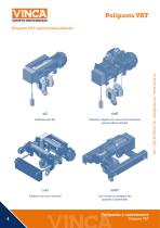 Polipasto Eléctrico de Cable VAT - 4