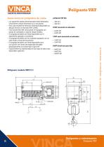 Polipasto Eléctrico de Cable VAT - 8