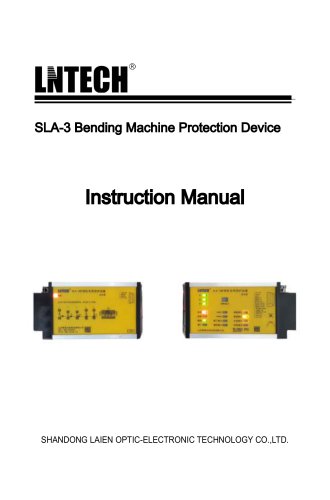 SLA-3 Bending Machine Protection Device