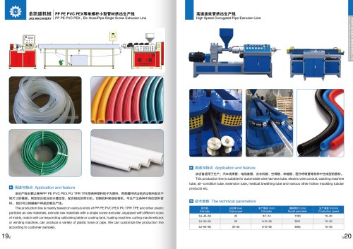 Plastic Pipe Production Line