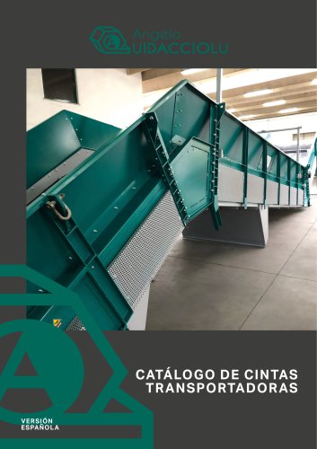 CAT&Aacute;LOGO DE CINTAS TRANSPORTADORAS