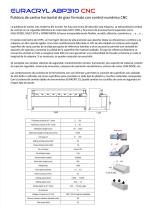 EURACRYL ABP310 CNC - Pulidora de cantos de gran formato - 2