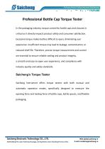 Professional Bottle Cap Torque Tester