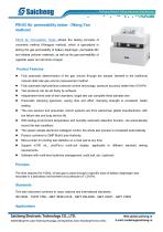 Saicheng Air Permeability Tester PB-03