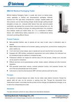 Saicheng Medical Packaging Tester MED-02