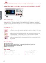 N8352 series Data Sheet bi-directional battery simulator