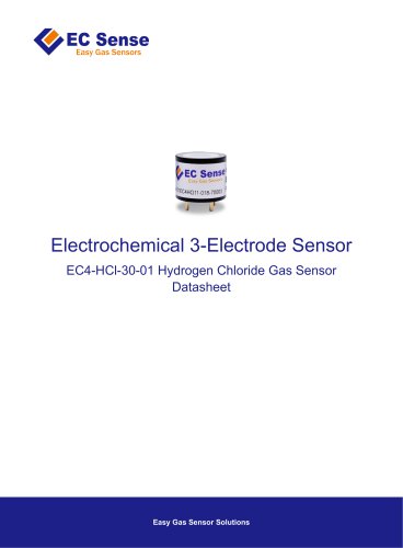 EC4-HCl-30-01 Hydrogen Chloride Gas Sensor