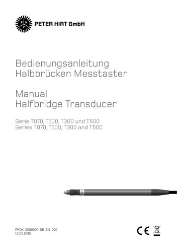 ManualHalfbridge Transducer