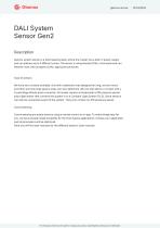 DALI System Sensor Gen2