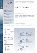 Temperature & Humidity Sensors