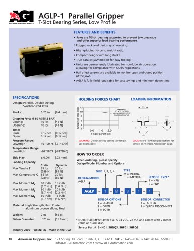 AGLP-1 Parallel Gripper