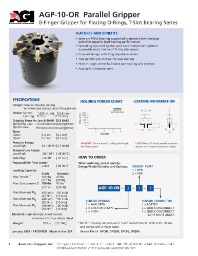 AGP-10-OR Parallel Gripper