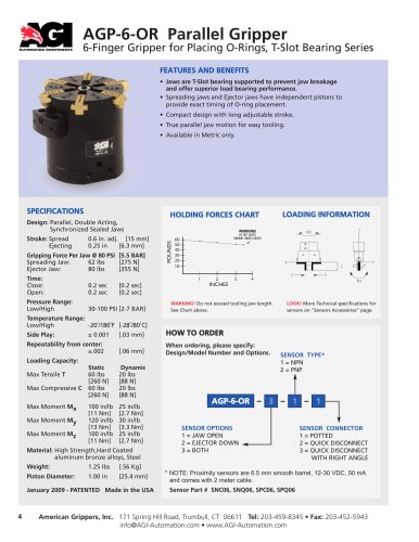 AGP-6-OR Parallel Gripper