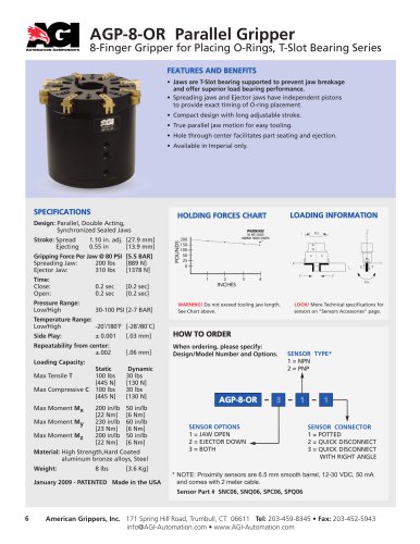 AGP-8-OR Parallel Gripper