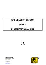 EID Electrònics S.L. Camí les Comes nº23, Pol. Ind. ES25123-TORREFARRERA (Lleida – Spain) Tel.: +34 973 750 771 Fax: +34 973 750 791 www.batsi.eu batsi@batsi.eu GPS VELOCITY SENSOR MIE310 INSTRUCTION MANUAL