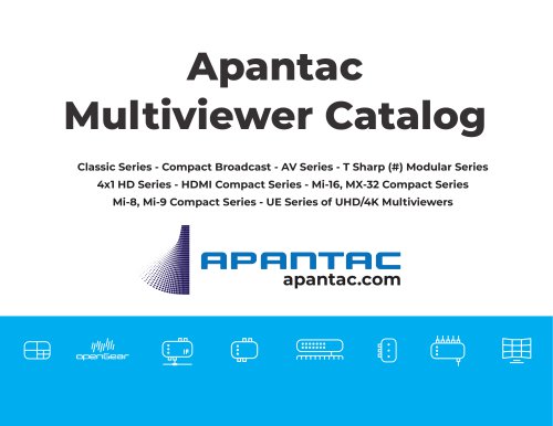 Apantac Multiviewer Catalog