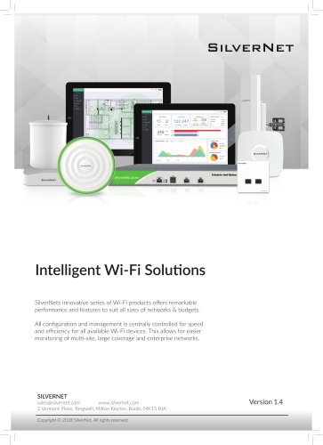 Intelligent Wi-Fi Solutions Brochure & Datasheets