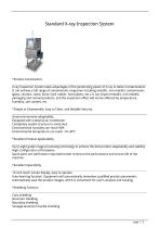 Standard X-ray Inspection System