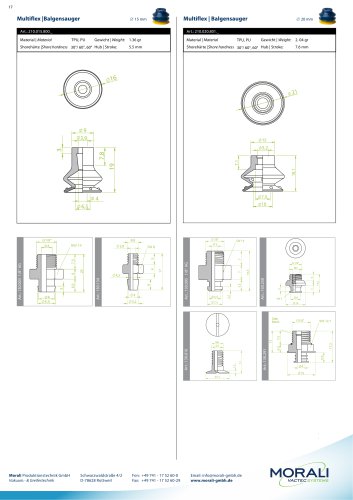 MORALI vacuum cups