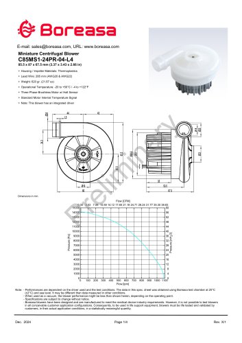 Blower C85MS1-04