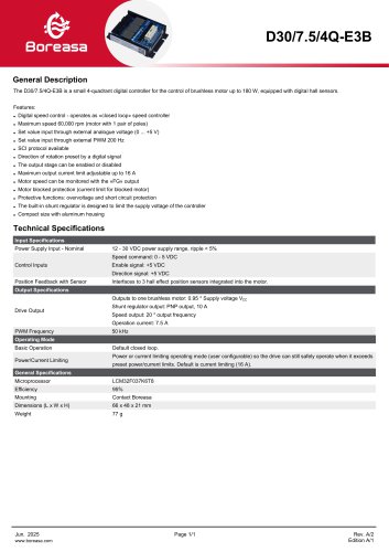 Driver D30/7.5/4QF-E3B