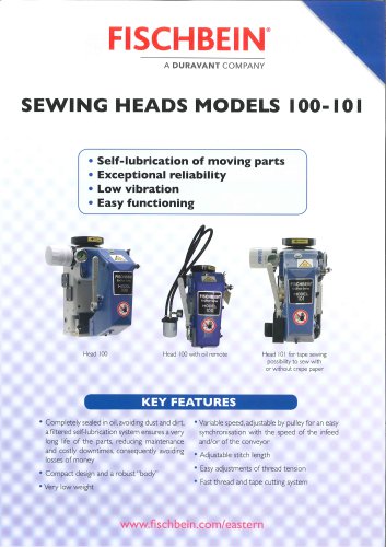 SEWING HEADS MODEL 100-101