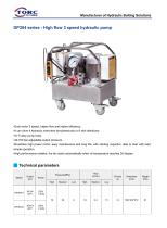 DP304 series hydraulic torque pump