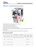 SP204 series hydraulic torque pump