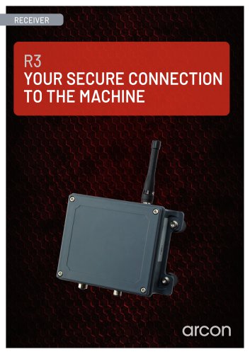 R3 YOUR SECURE CONNECTION TO THE MACHINE