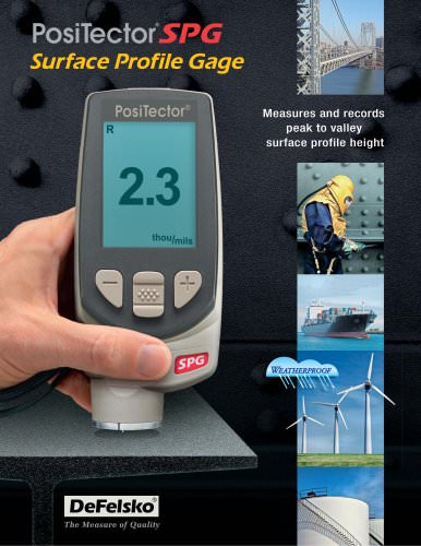 PosiTector SPG Surface Profile Gage