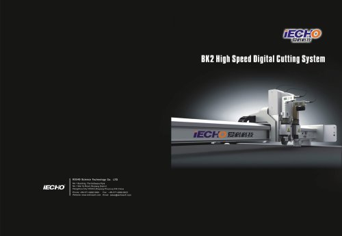 BK2 High Speed Digital Cutting system