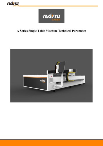 Metal Laser Cutting Machine RT-A Series Economical Model