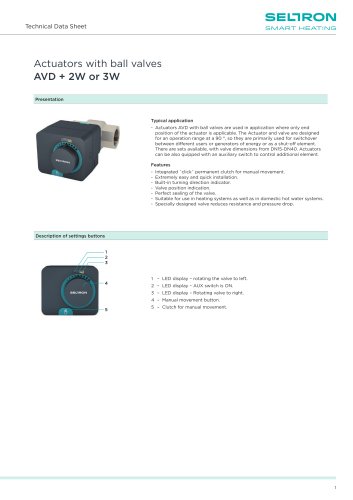 AVD + 2W or 3W