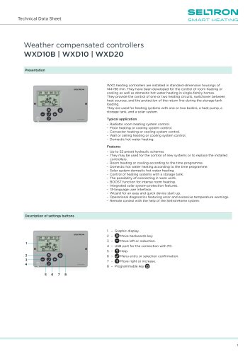 WXD10B | WXD10 | WXD20