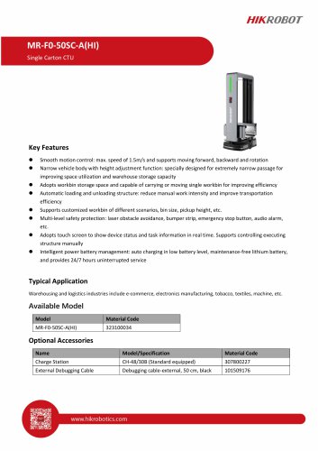 CTU MR-F0-50SC-A(HI)