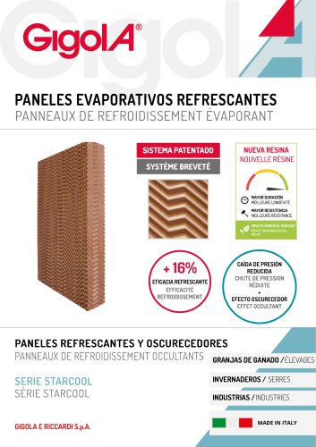 PANEL EVAPORATIVO Y OSCURECEDOR STARCOOL (patentado) ESP_FRA