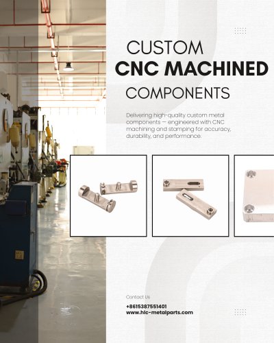 CUSTOM CNC MACHINED COMPONENTS