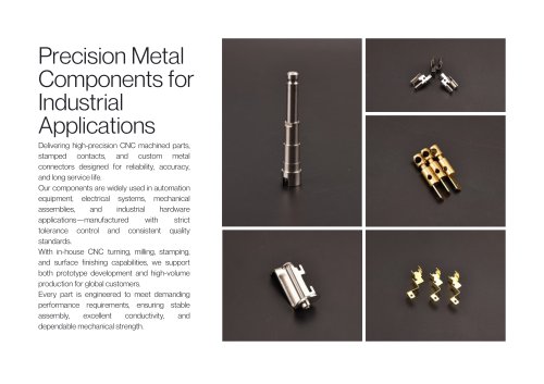 Precision Metal Components for Industrial Applications