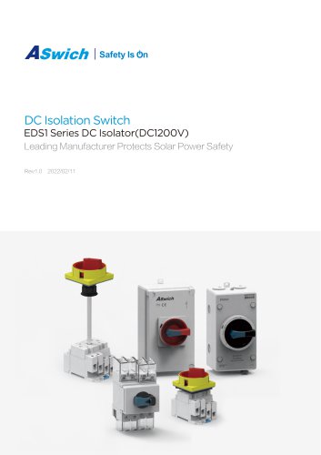 Disconnect switch enclosure EDS1 series