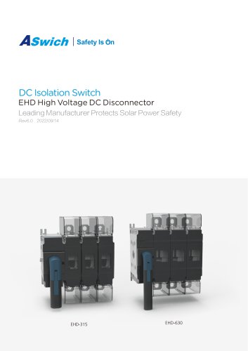 Load-breaking switch EHD