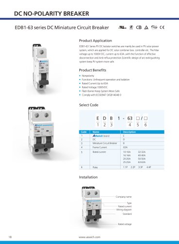 Voltage circuit breaker