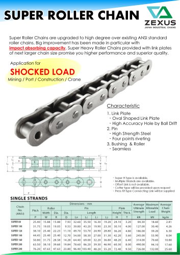 SUPER ROLLER CHAIN