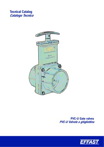 BG - PVC-u Gate valves